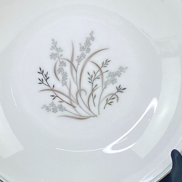 Vintage Noritake China Taryn Coupe Soup Bowls 7 3/8" Set Of 4 - Picture 2 of 10